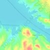 Pigeon Point Lighthouse topographic map, elevation, terrain