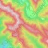 Morni topographic map, elevation, terrain