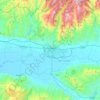 Aydin topographic map, elevation, terrain