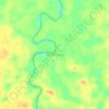 Desa Pelawe topographic map, elevation, terrain