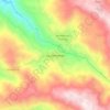 Jacaltenango topographic map, elevation, terrain