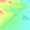 Ain Radjeh topographic map, elevation, terrain