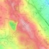 Halkyn Mountain topographic map, elevation, terrain