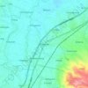 Masaran topographic map, elevation, terrain