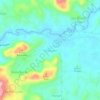 Tambunan topographic map, elevation, terrain