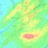 Kenmark Hills topographic map, elevation, terrain