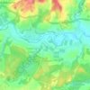South Ambersham topographic map, elevation, terrain