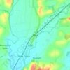 Rewe topographic map, elevation, terrain