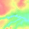 Tabunger Gaqaa topographic map, elevation, terrain