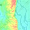 Patagueleg topographic map, elevation, terrain