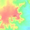 Barton Hill topographic map, elevation, terrain