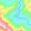 Santa Cruz de la Puerta topographic map, elevation, terrain