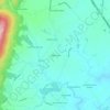 Willis Acres topographic map, elevation, terrain