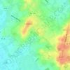 La Vallée topographic map, elevation, terrain
