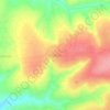 Msamala topographic map, elevation, terrain