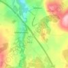 Brocketsbrae topographic map, elevation, terrain