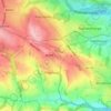 Highlane topographic map, elevation, terrain