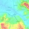 Giriwoyo topographic map, elevation, terrain