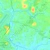 Andiambalama topographic map, elevation, terrain