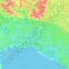 Hells Half Acre topographic map, elevation, terrain