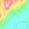 Kripplebush topographic map, elevation, terrain