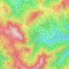 Montelama topographic map, elevation, terrain