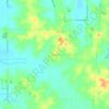 Tillman topographic map, elevation, terrain