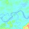 Long Pahangai Satu topographic map, elevation, terrain