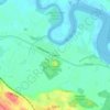 Fallin topographic map, elevation, terrain