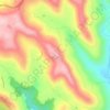 Cerro Tigre topographic map, elevation, terrain