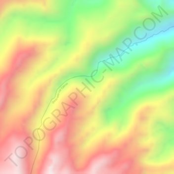 Yolombito topographic map, elevation, terrain