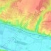 La Boiselle topographic map, elevation, terrain