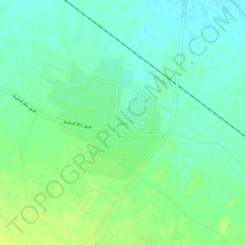 Ghutti topographic map, elevation, terrain
