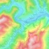 Gura Sohodol topographic map, elevation, terrain