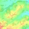 Bearwood topographic map, elevation, terrain