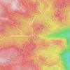 kolacombay topographic map, elevation, terrain