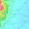 Panekan topographic map, elevation, terrain