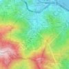 Lo Lau Uk topographic map, elevation, terrain