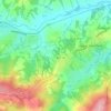 Colemans Hatch topographic map, elevation, terrain