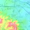 Wannock topographic map, elevation, terrain