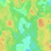 Kaunaa topographic map, elevation, terrain