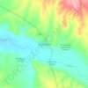 Santo Tomás topographic map, elevation, terrain