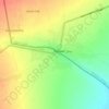 Togechane topographic map, elevation, terrain