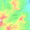 Chandra topographic map, elevation, terrain