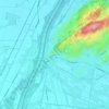 Bendern topographic map, elevation, terrain