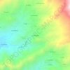 Las Monjitas topographic map, elevation, terrain