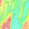 Jisr ash-Shugur topographic map, elevation, terrain