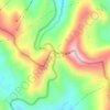Monarch Pass topographic map, elevation, terrain