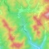 Sanpu topographic map, elevation, terrain