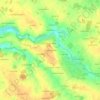 Le Petit Chatenay topographic map, elevation, terrain